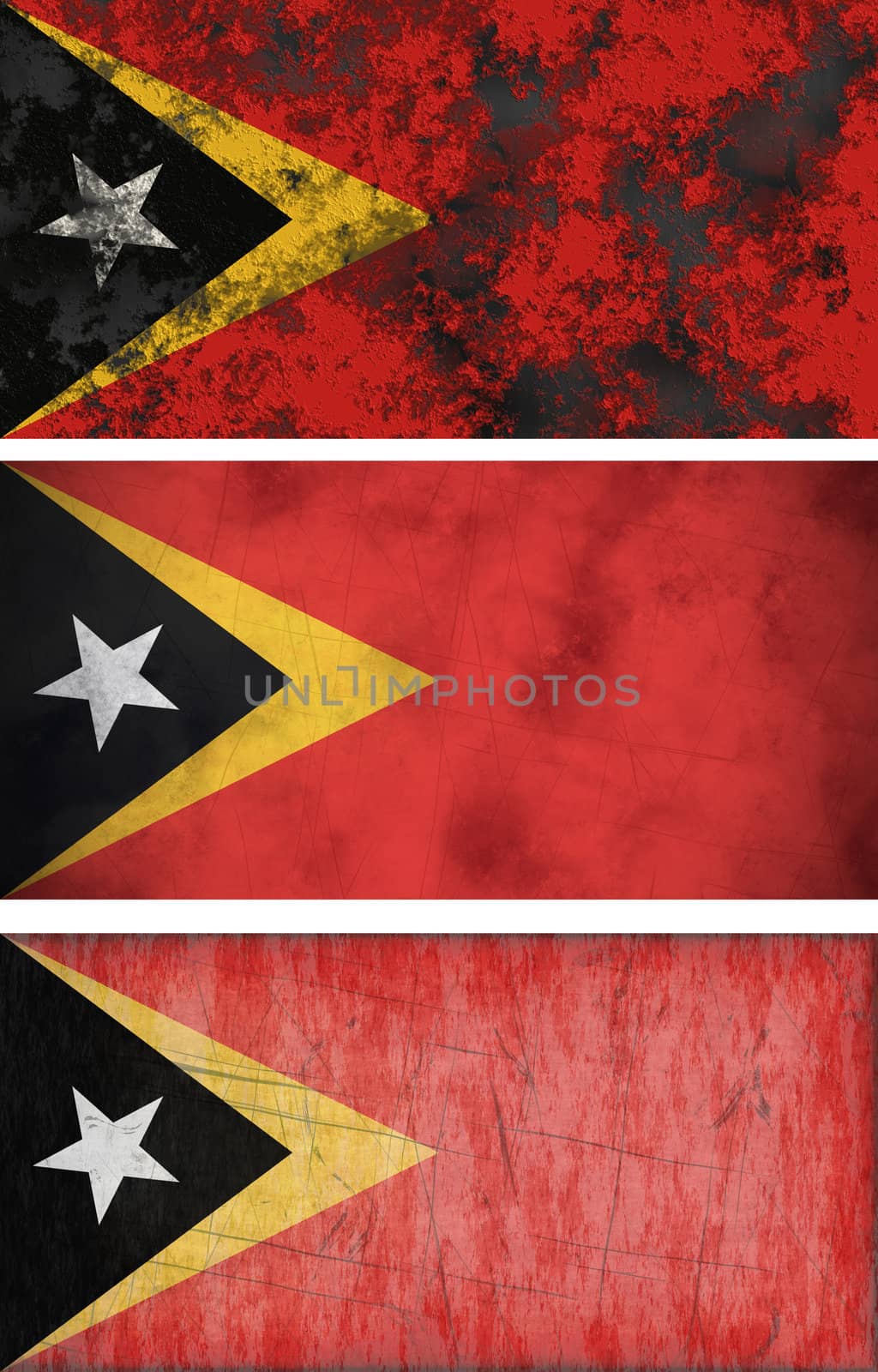 Great Image of the Flag of East Timor