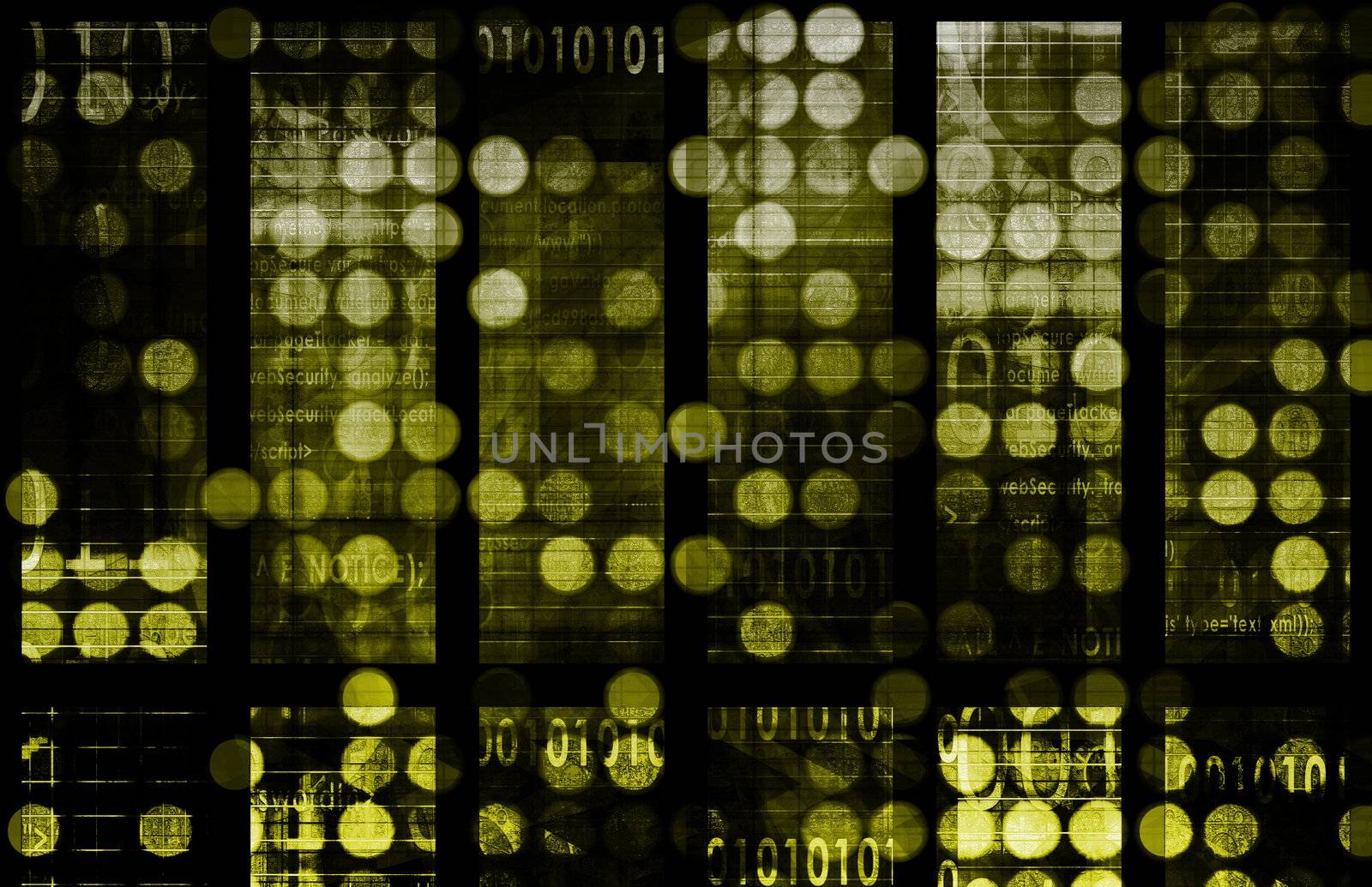 Business Abstract Technology as a Background Art