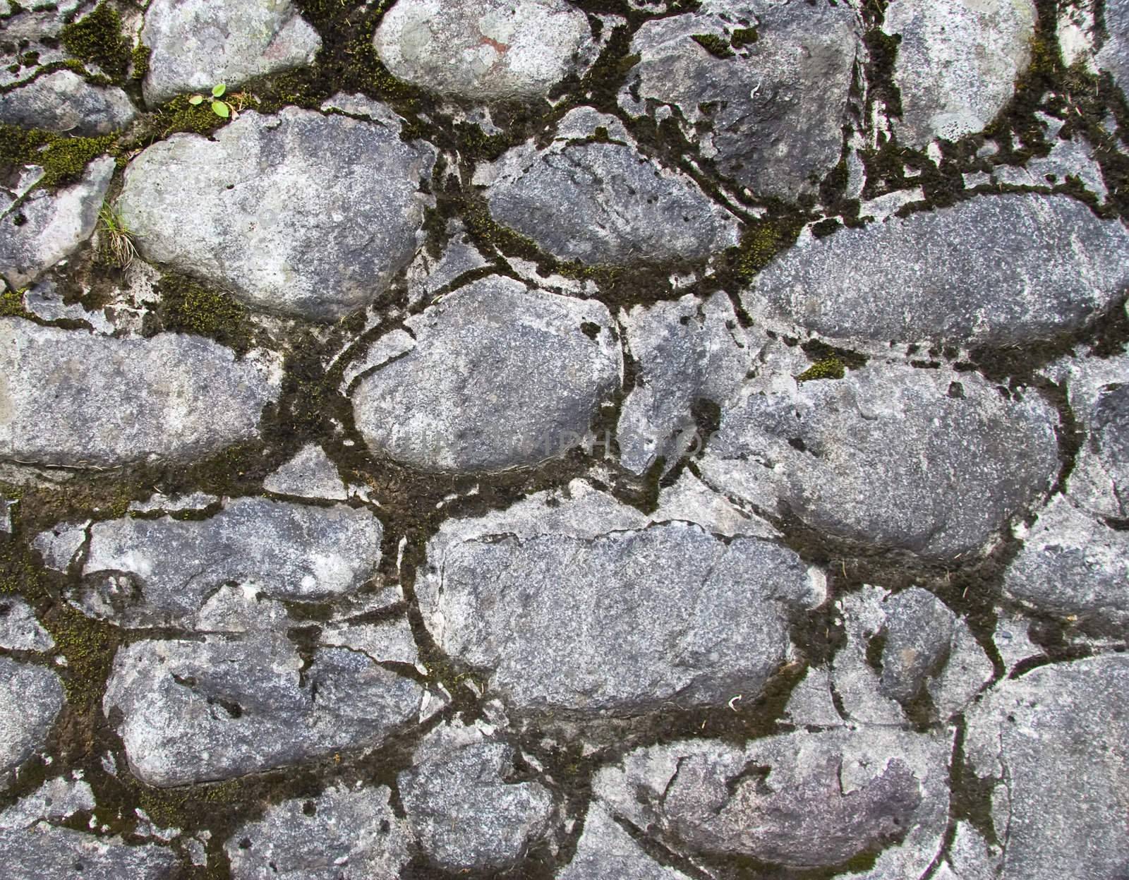 Old stones wall background texture pattern