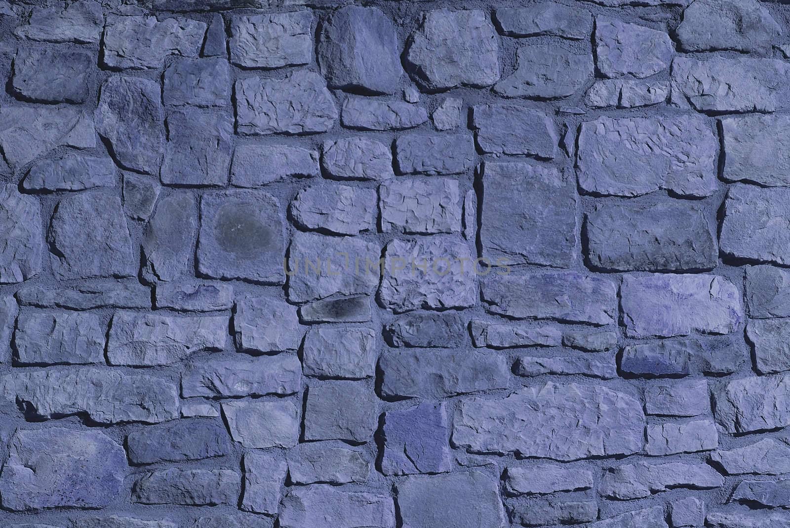Blue wall by Kamensky