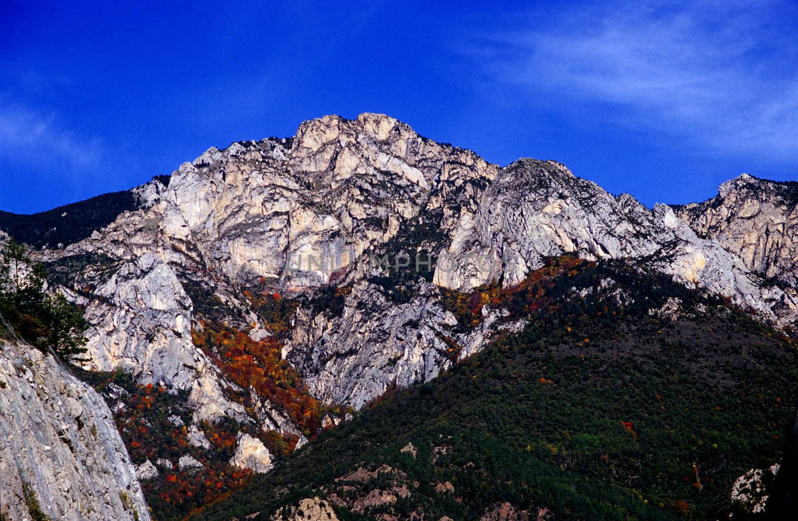 Driving through the Pyrenees a beautiful road trip particularly in the autumn.