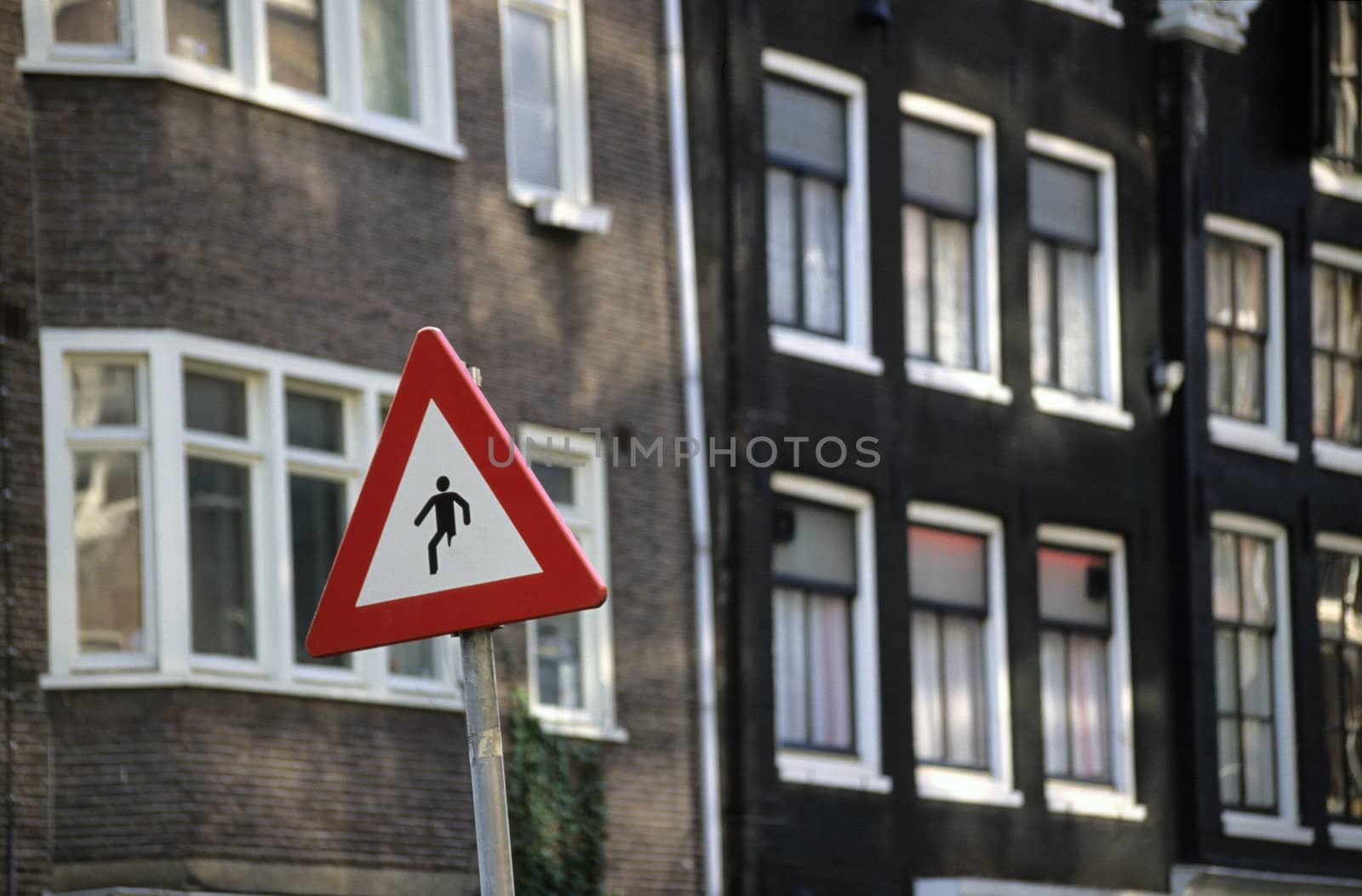 Caution One Legged Man by ACMPhoto