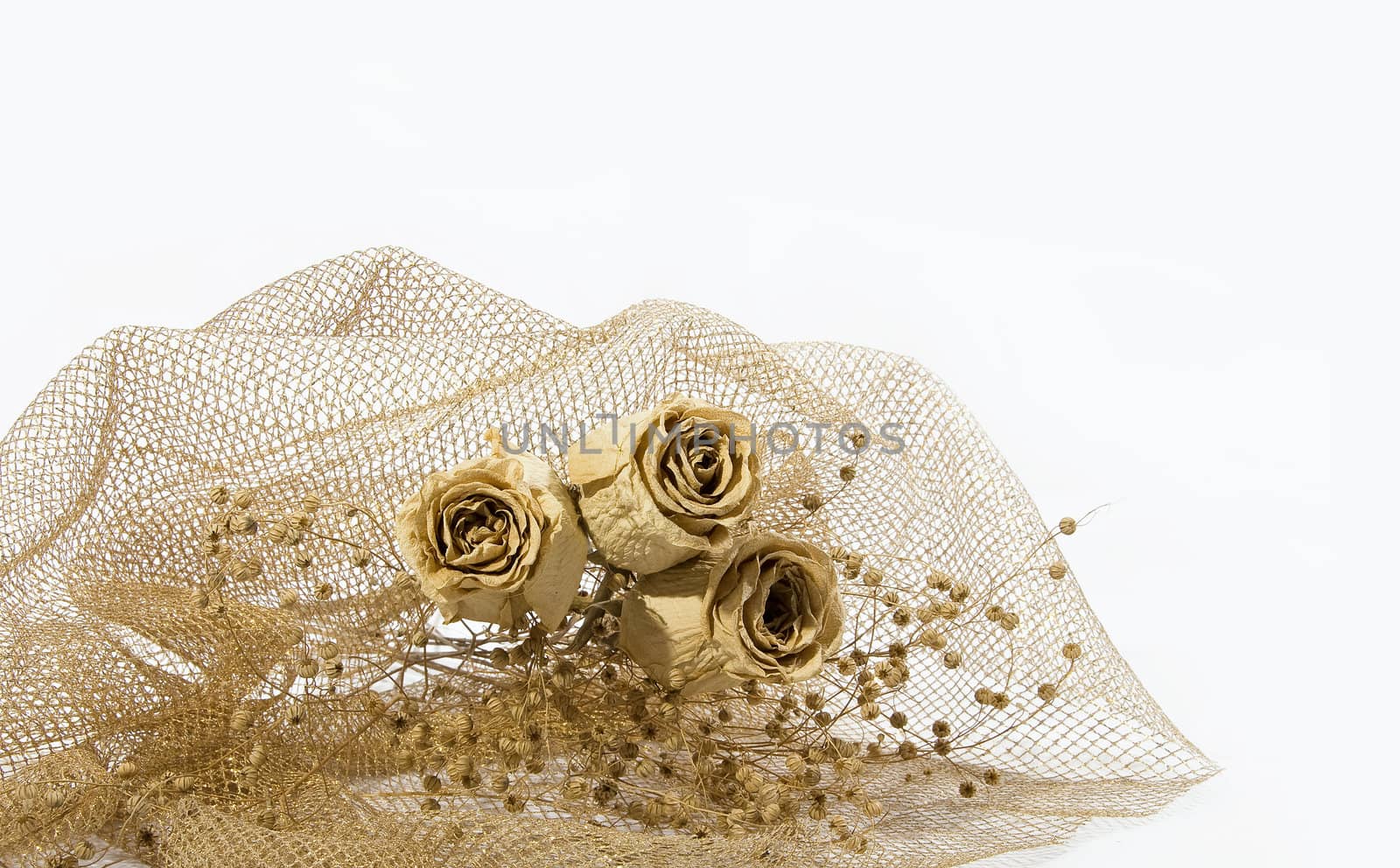 a bouquet of dry colors is in the beautiful wrapping