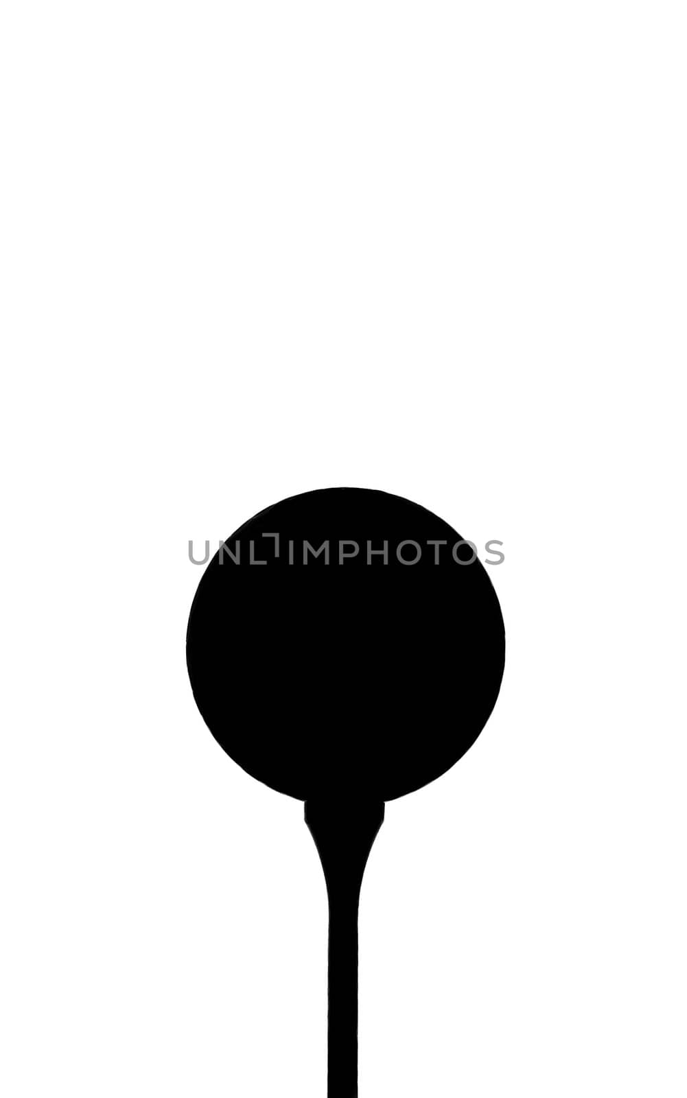 Golf Silhouette by cardmaverick