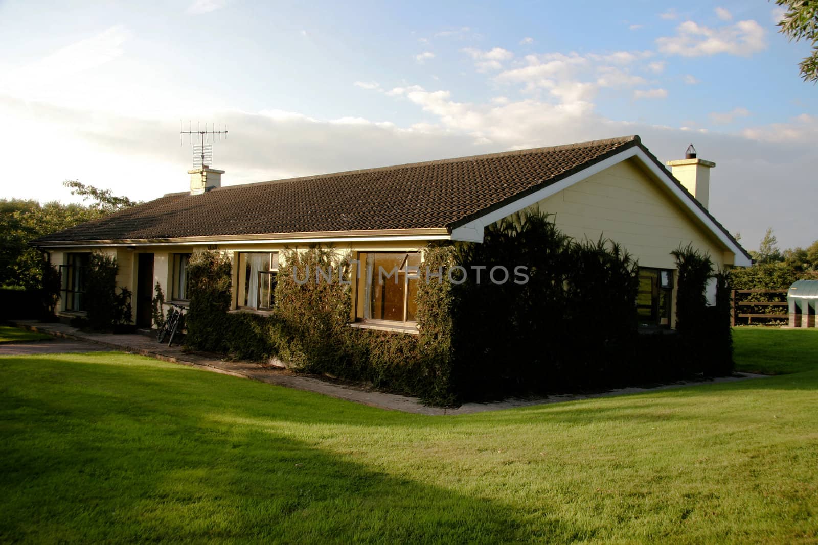 house in countryside