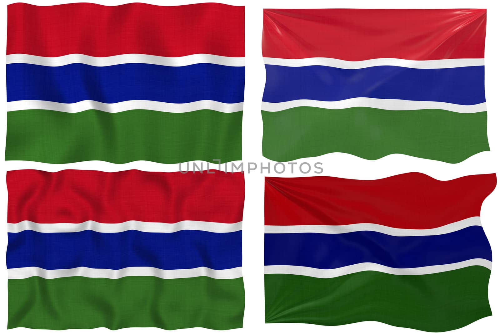 Great Image of the Flag of Gambia