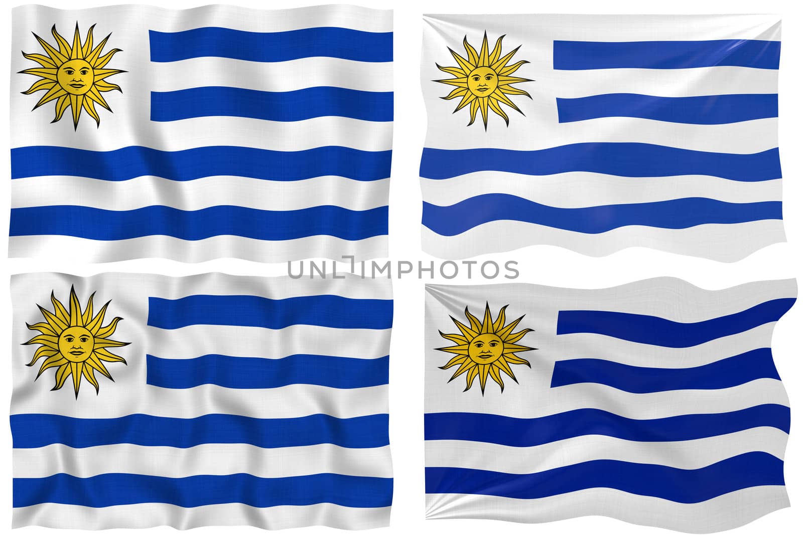 Great Image of the Flag of Uruguay