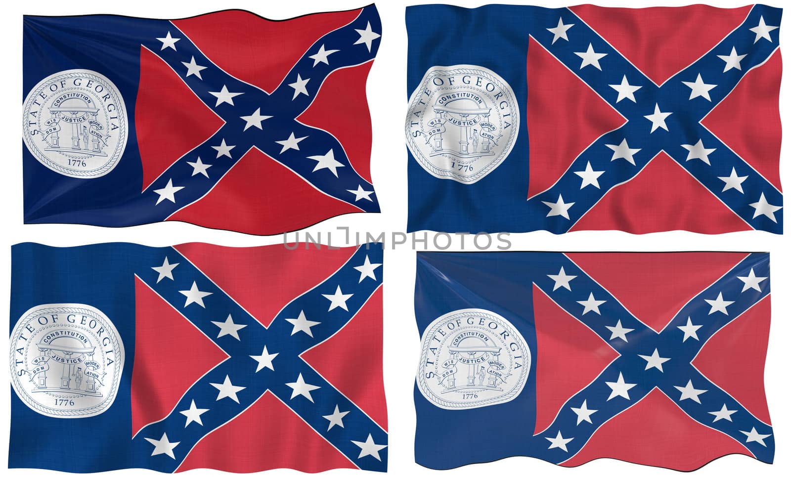 Great Image of the Flag of Georgia