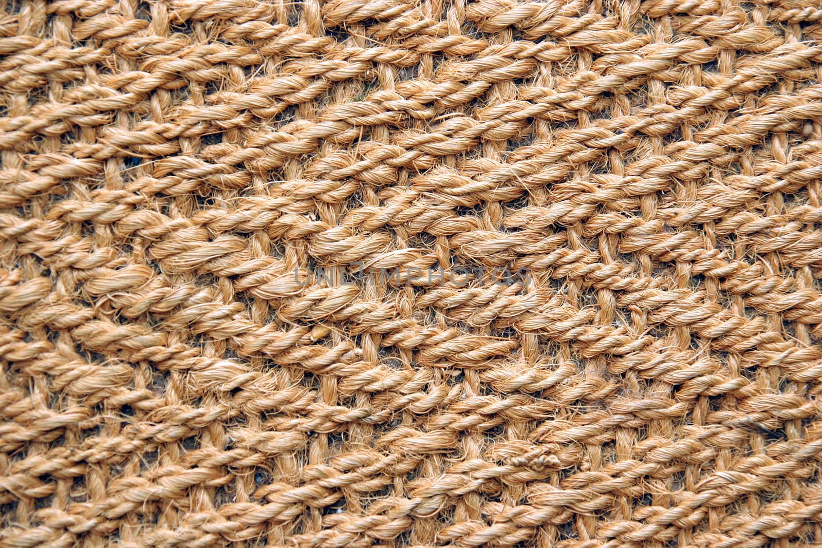 straw texture in closeup