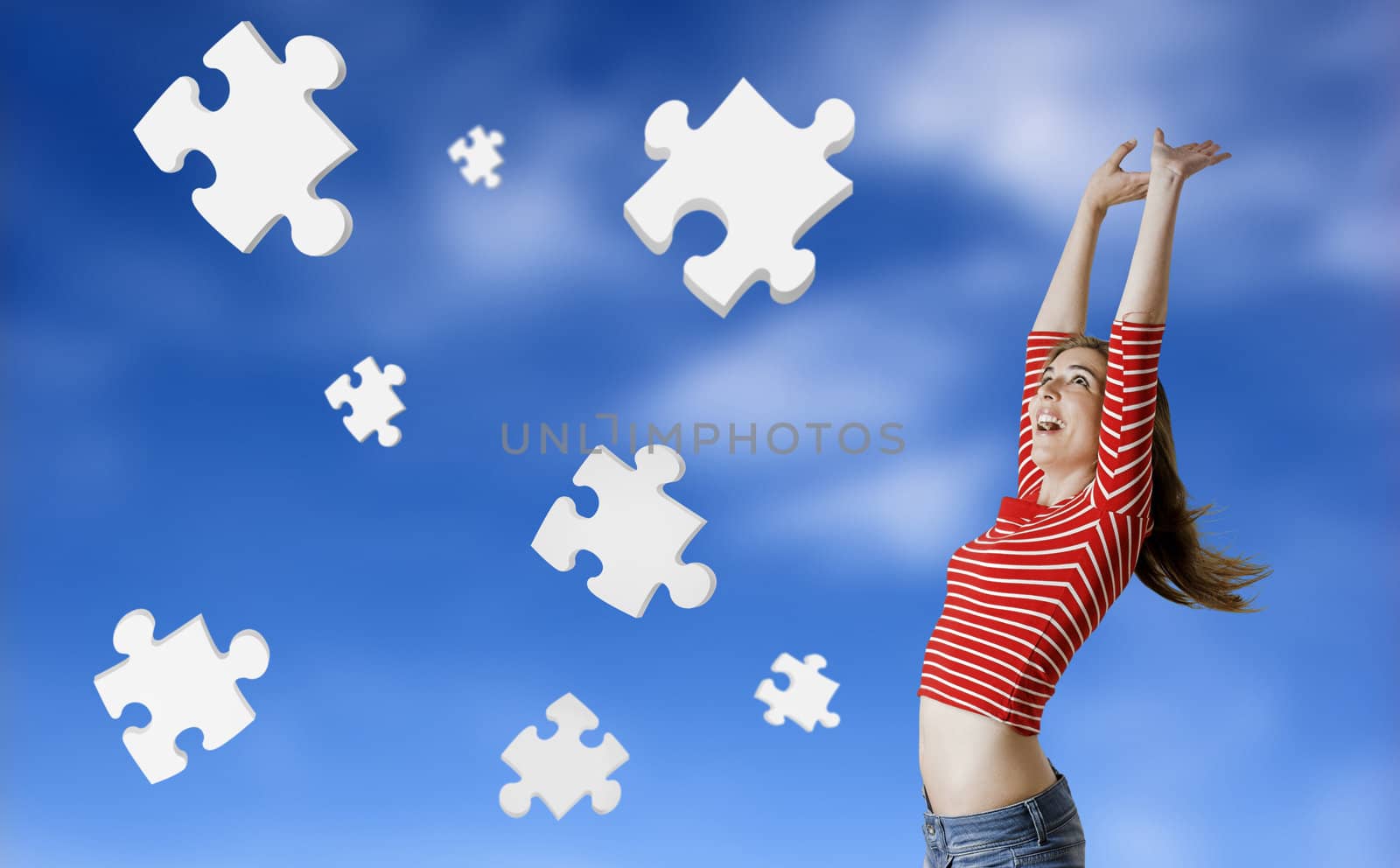Puzzle woman by Iko