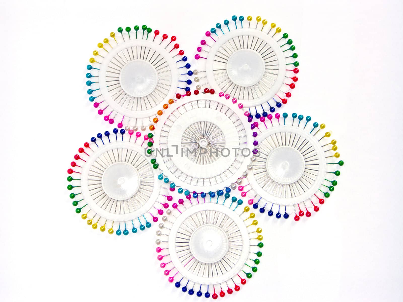 Multi-coloured needles 5 by soloir