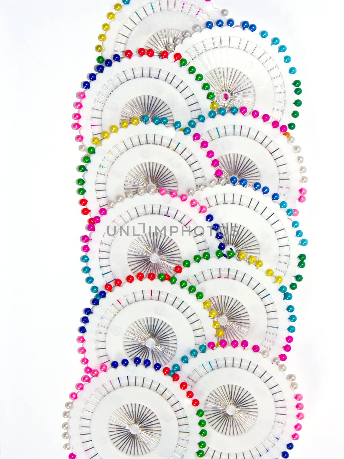Multi-coloured needles 15 by soloir