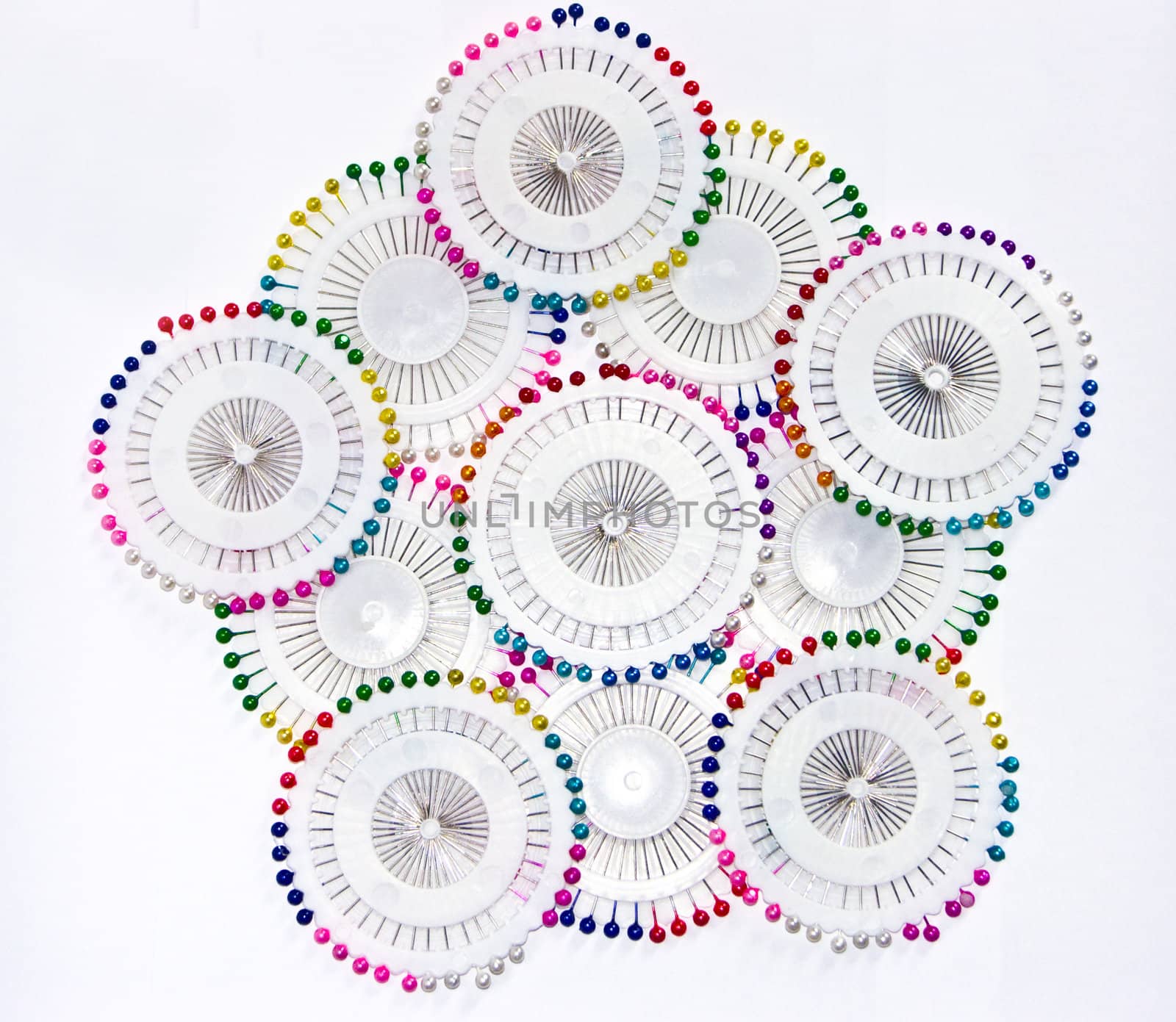 Multi-coloured needles 4 by soloir