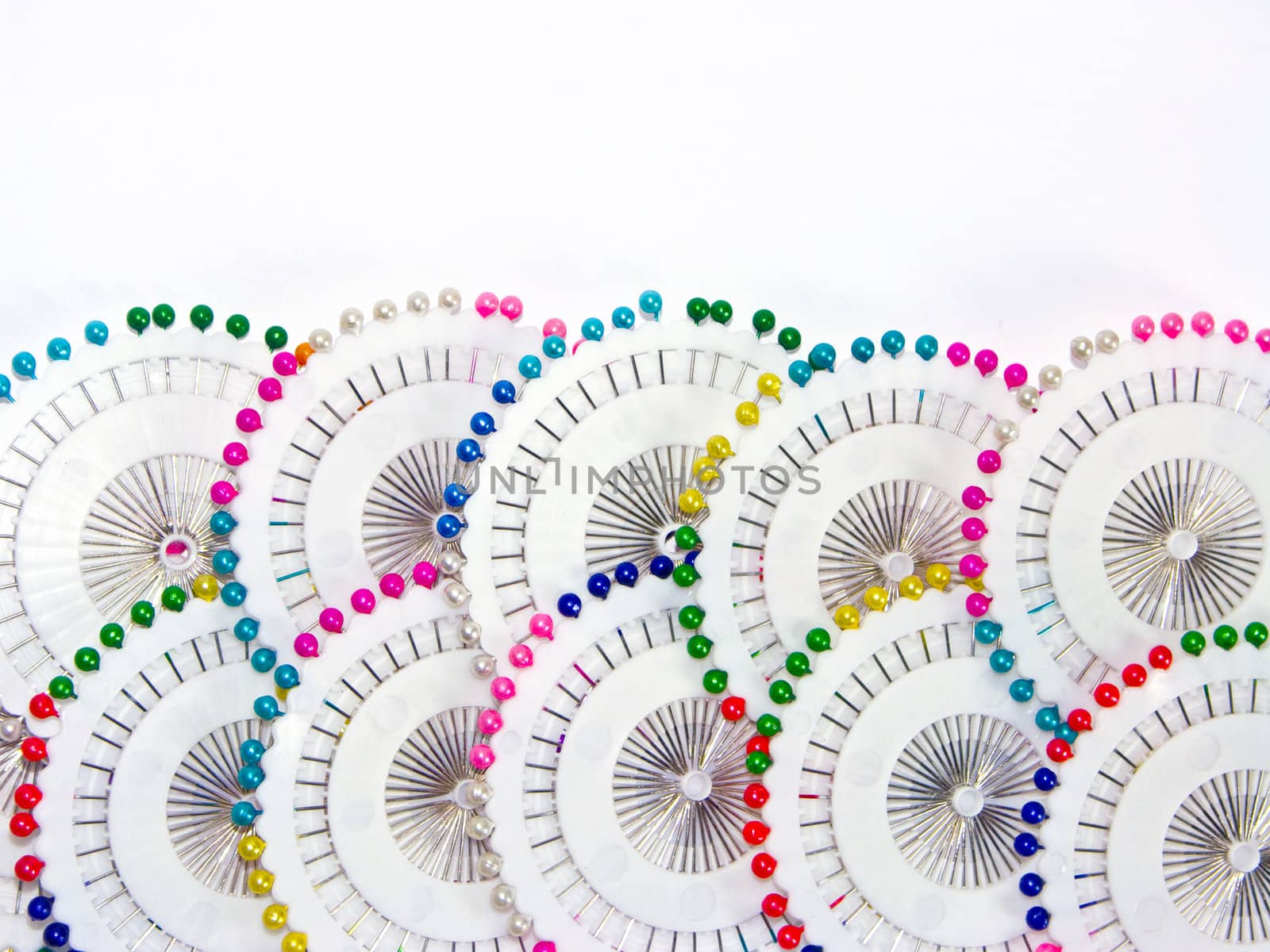 Multi-coloured needles 14 by soloir