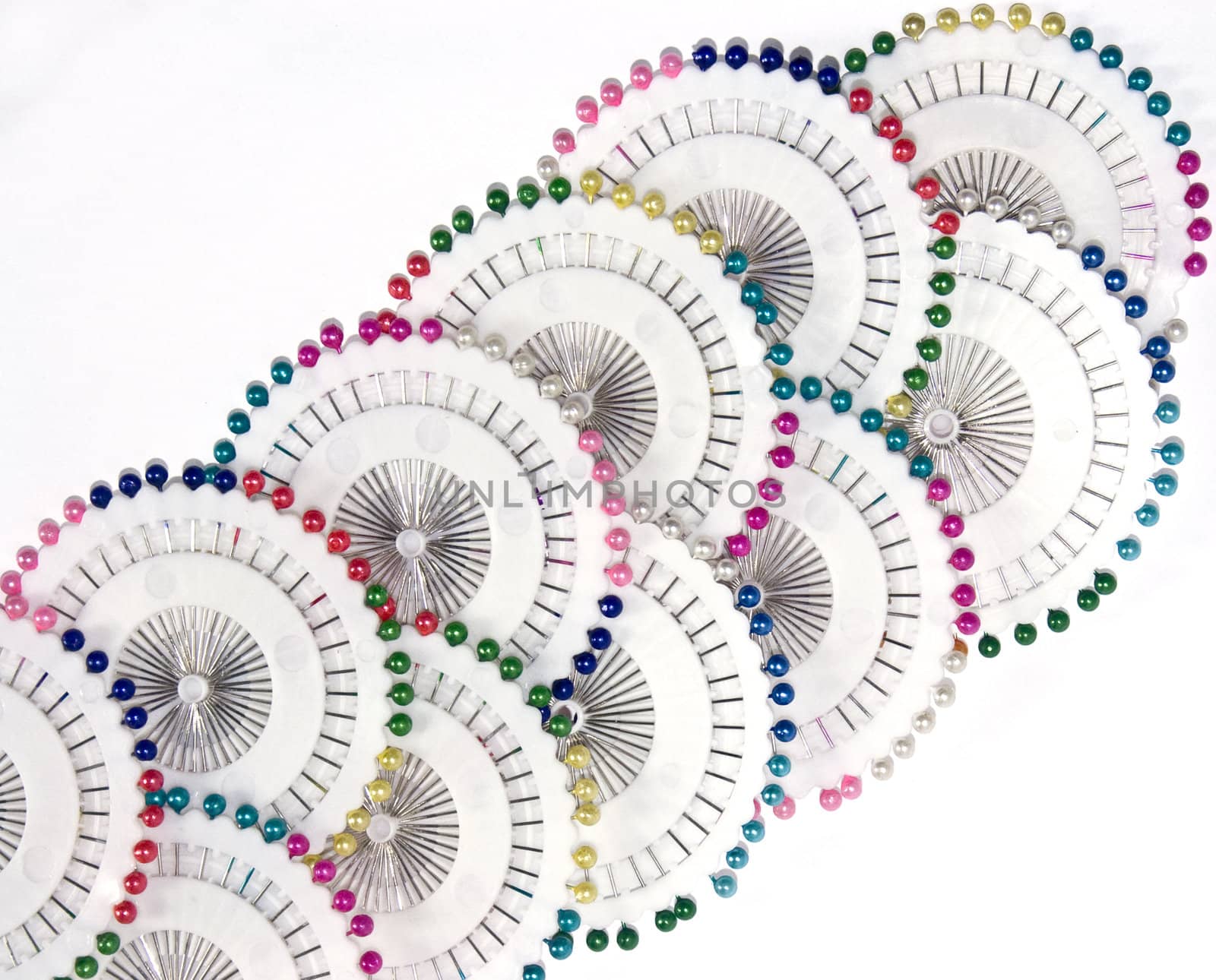 Multi-coloured needles 13 by soloir