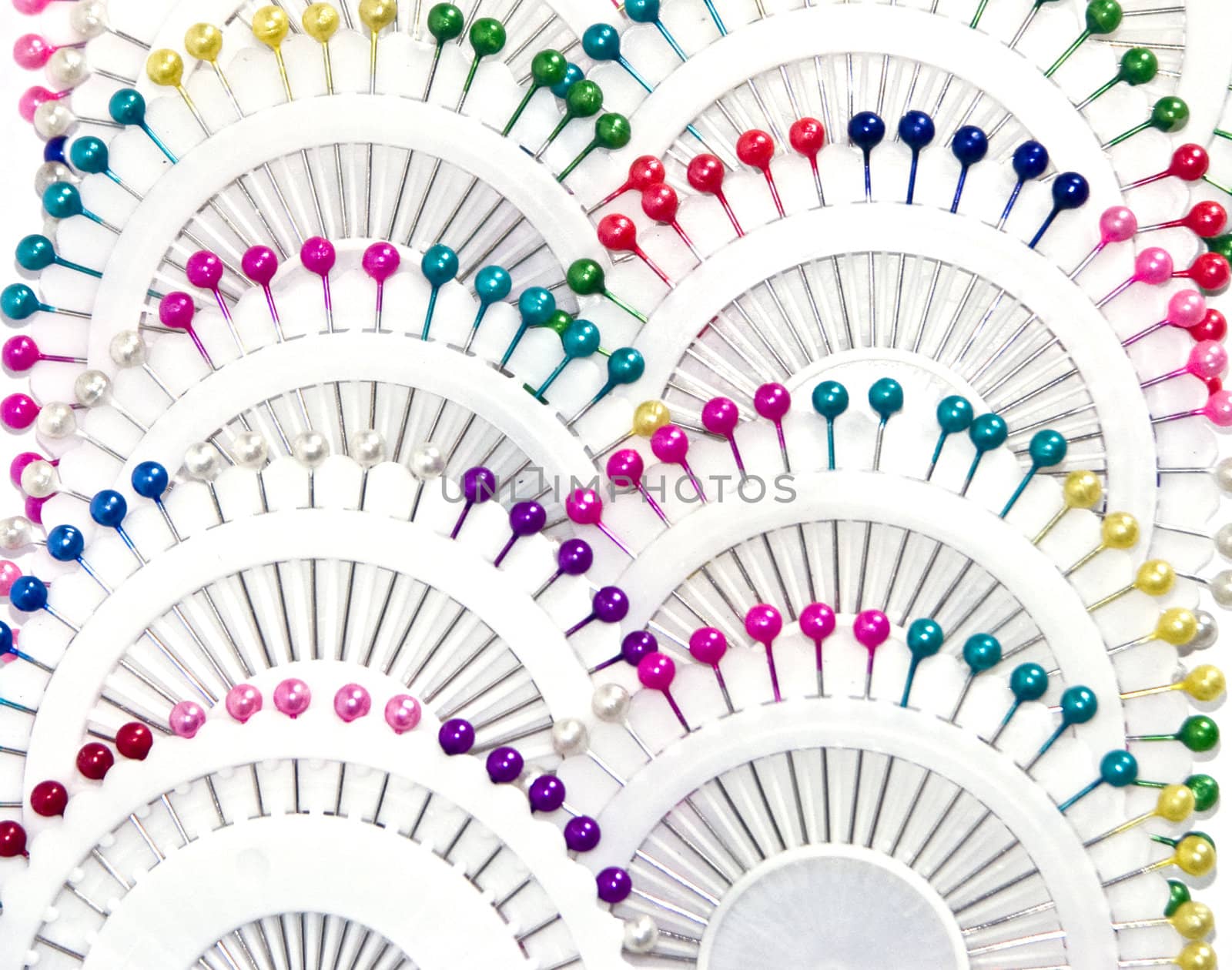 Multi-coloured needles 9 by soloir