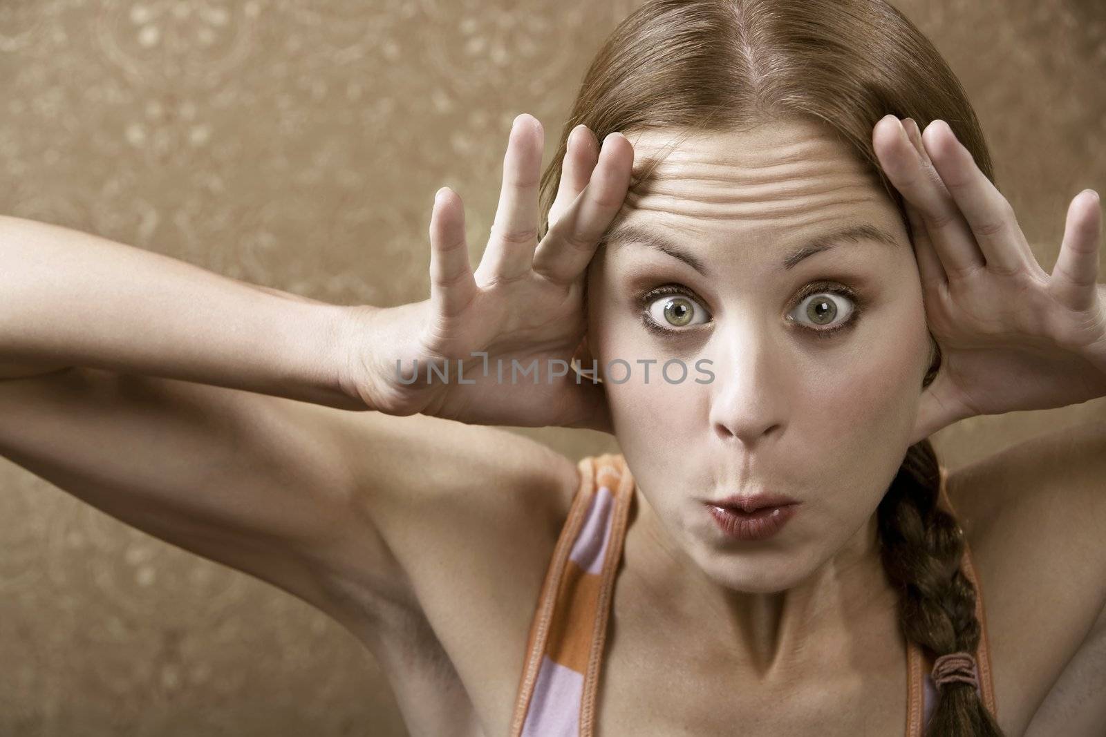Woman with a Suspicious Look