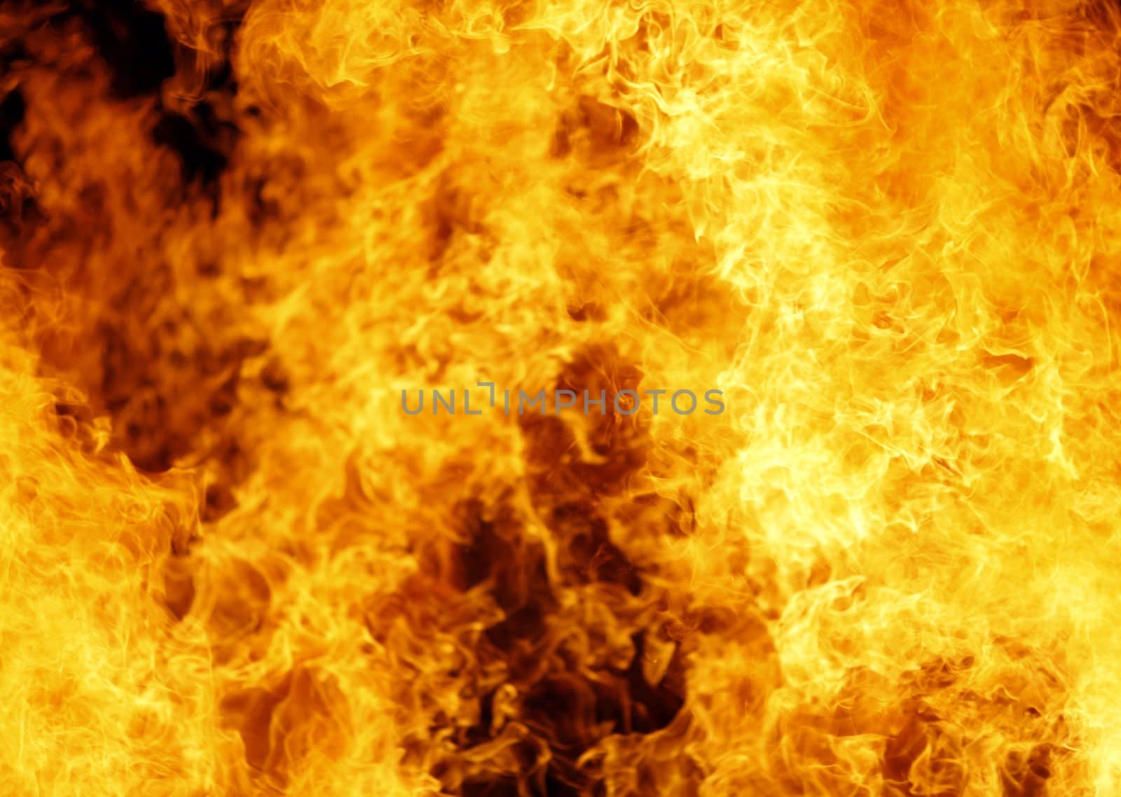 Blazing hot fire - stopped motion