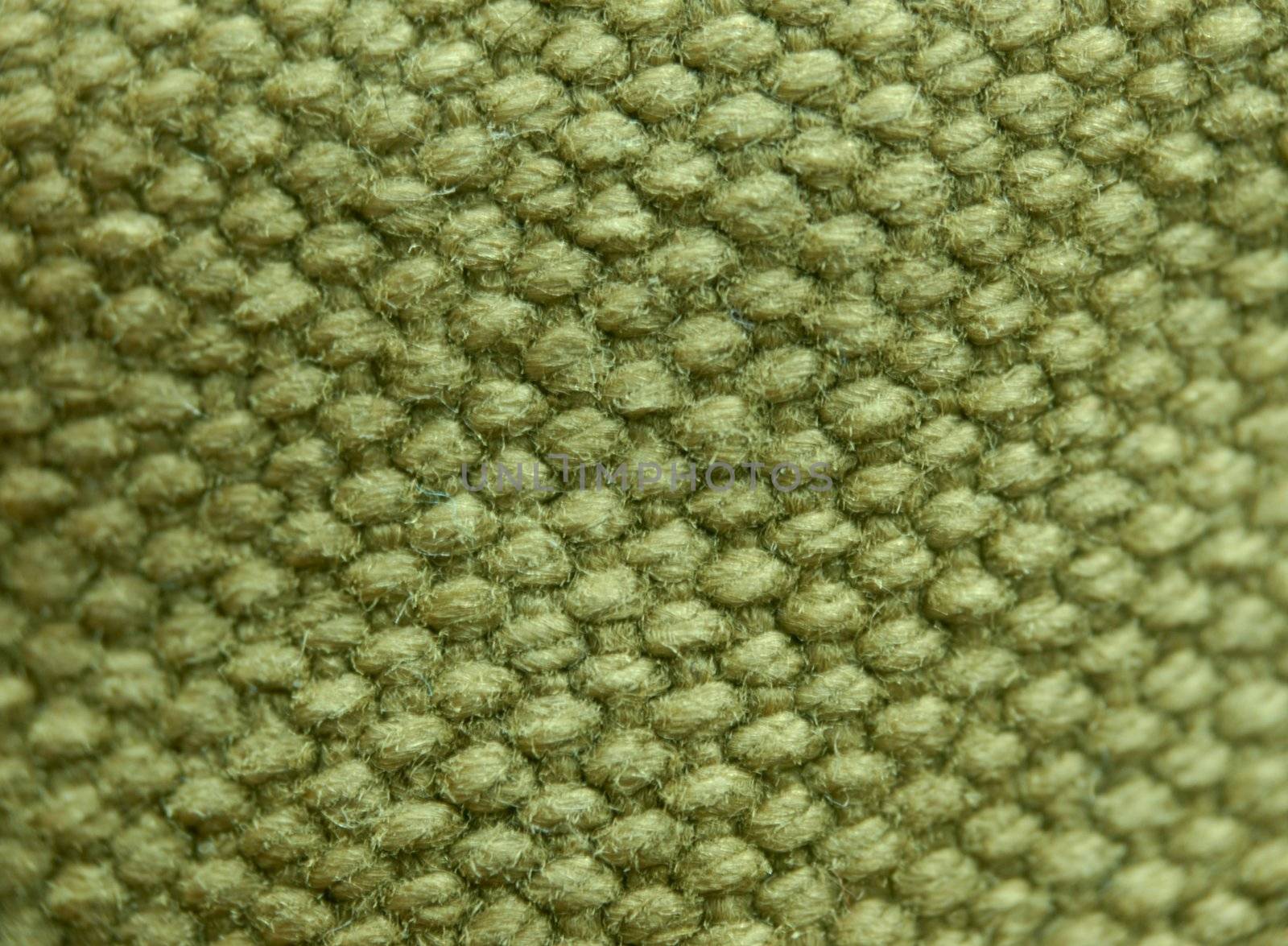 macro pattern of pretty used green burlap