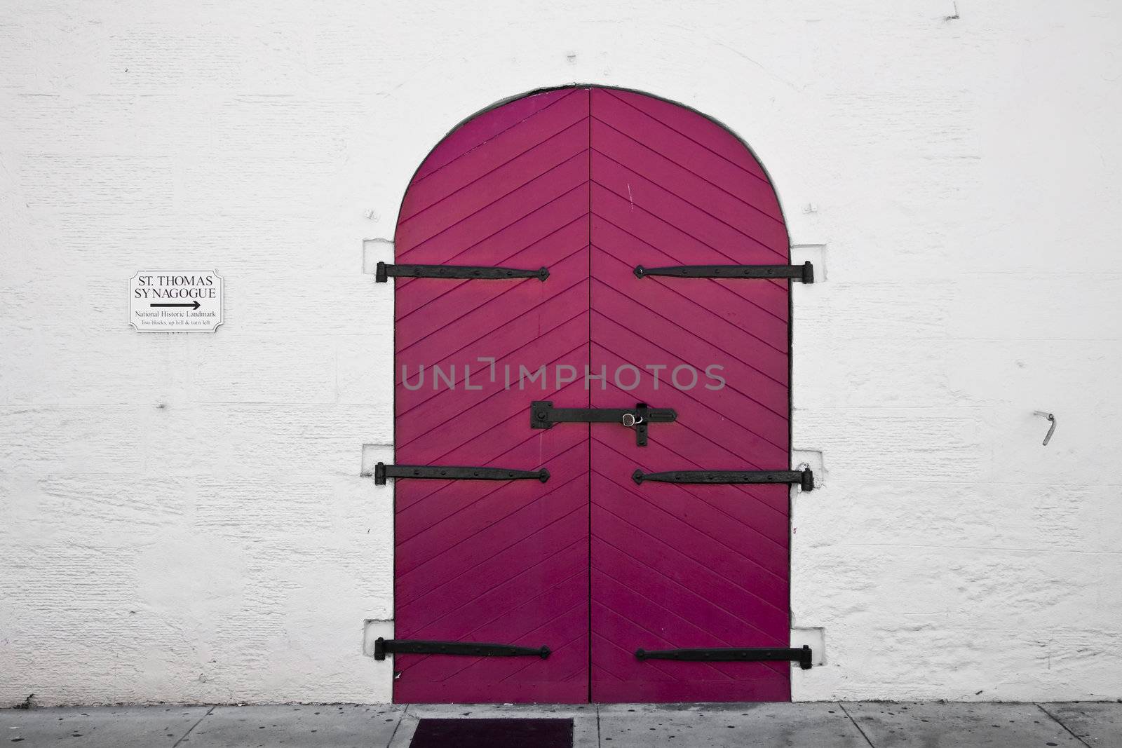 Door in Charlotte Amalie - USVI