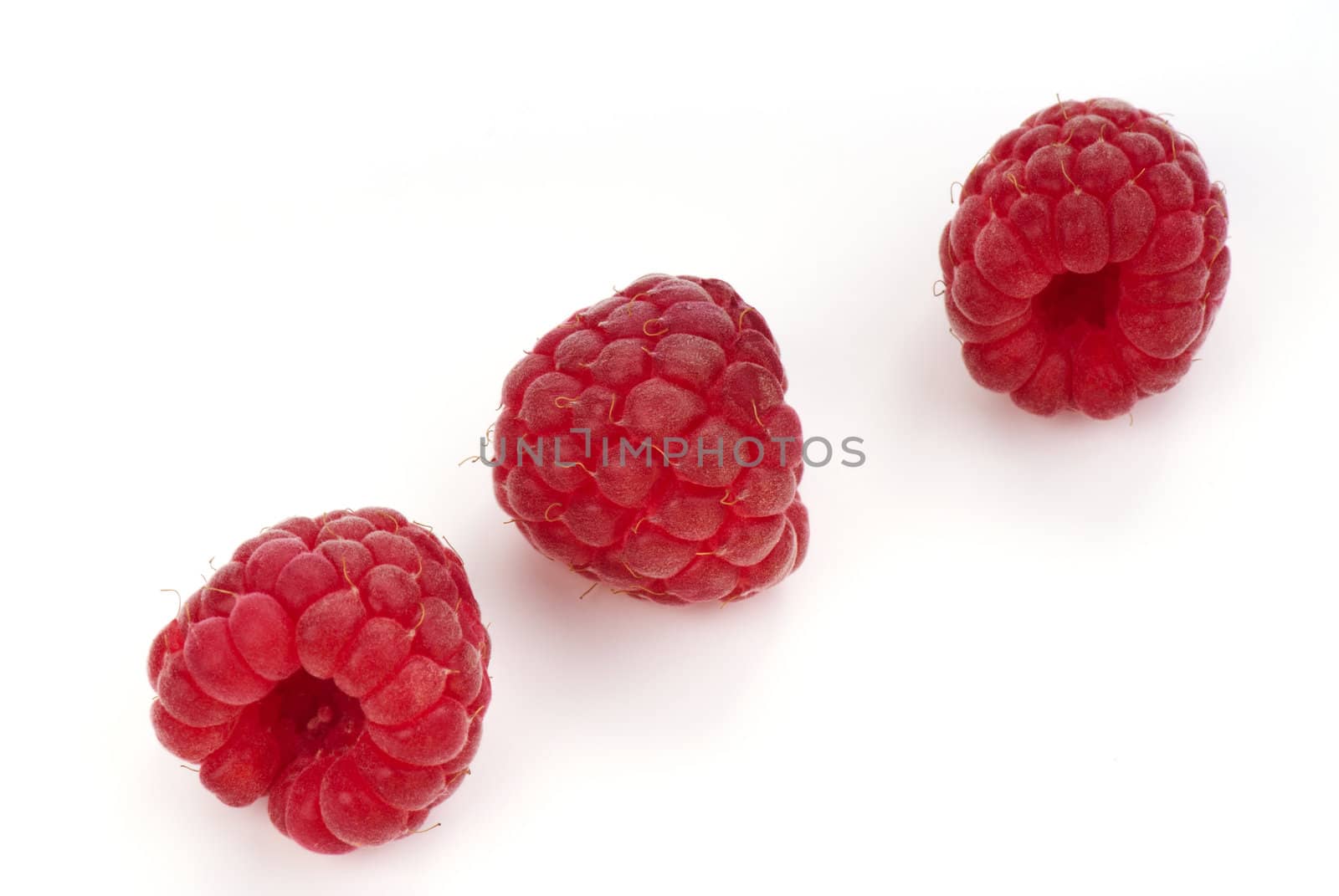 Three raspberry by Kamensky