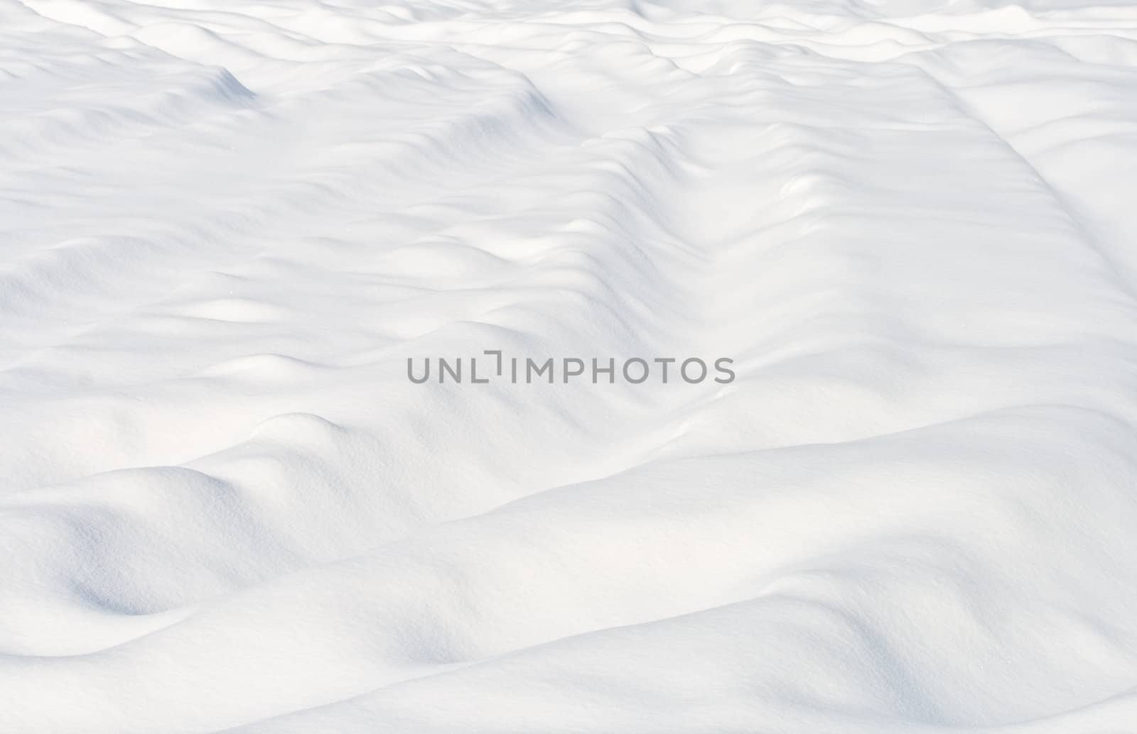 an uneven white snow by Alekcey