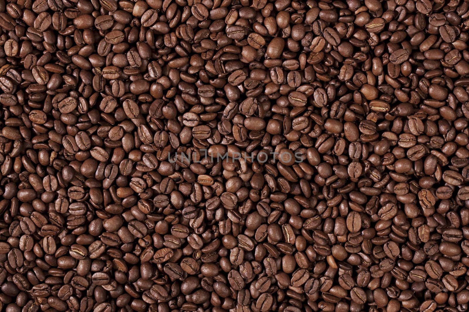 Background image of coffee beans filling the picture