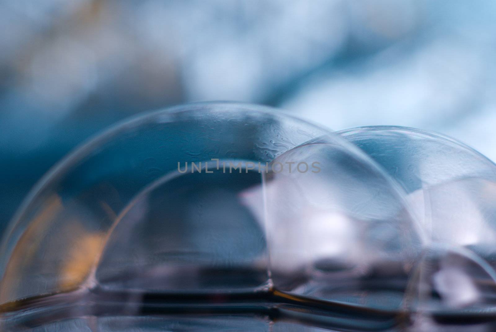 abstract scene 44 ,soapy  bubble,mirror image,colour background