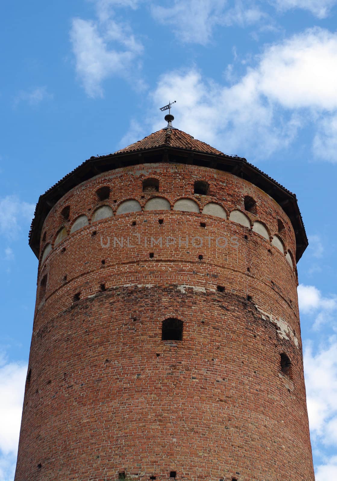 Part of tower of Castle Reszel Poand 