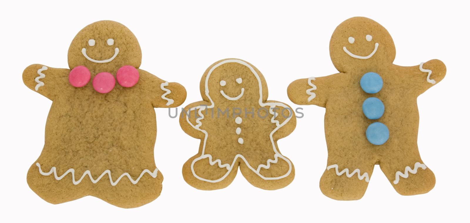 Gingerbread family by RuthBlack
