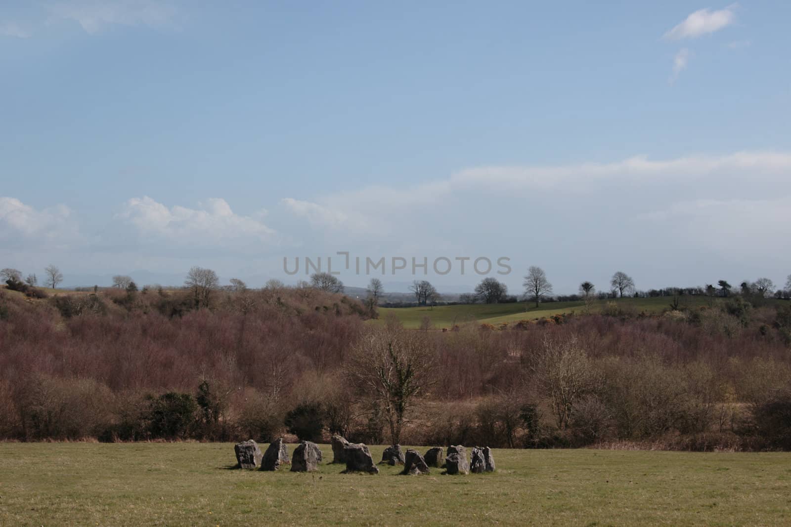 ancient standing stone monuments in county limerick ireland