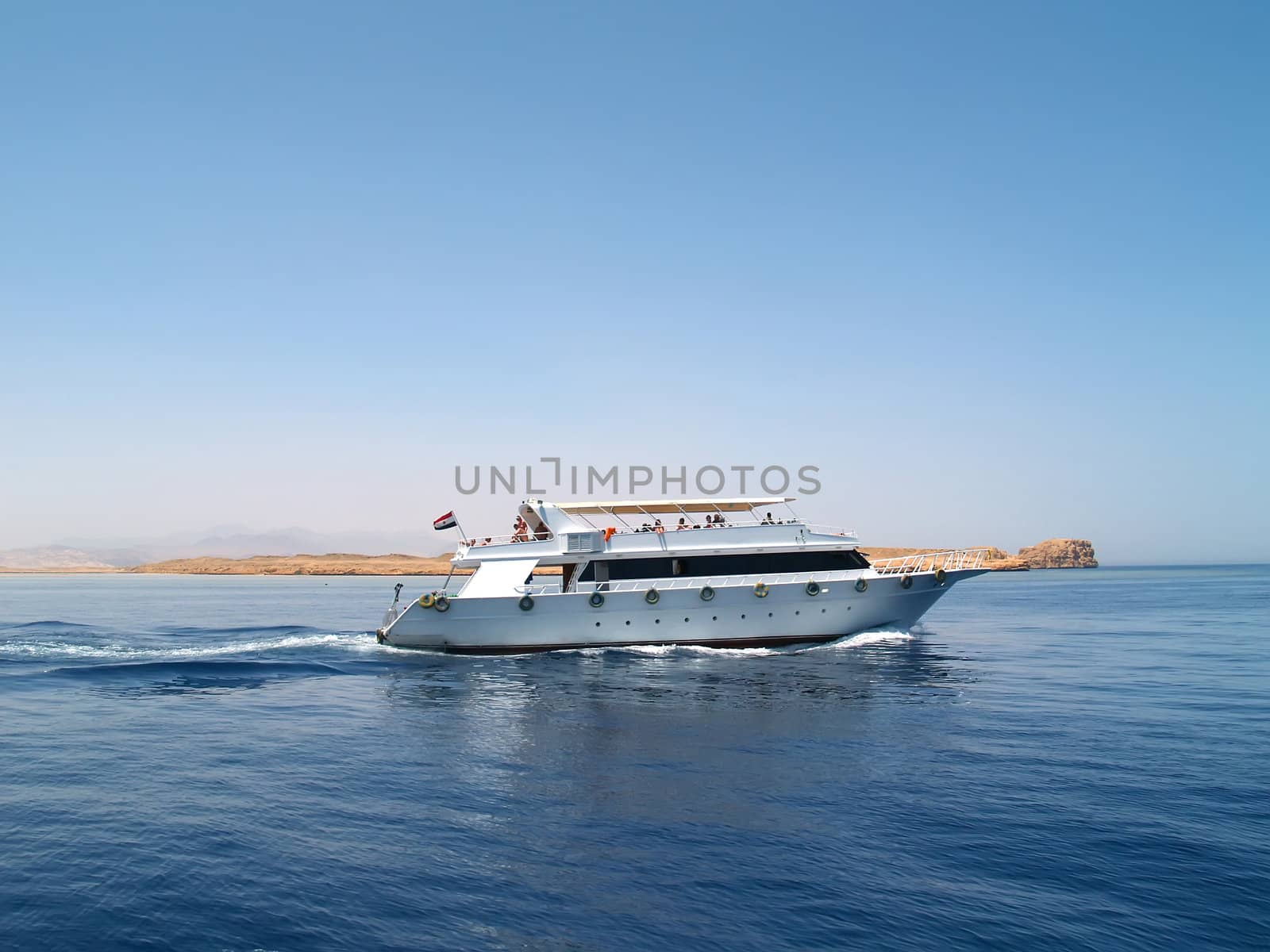 Boat in the ocean