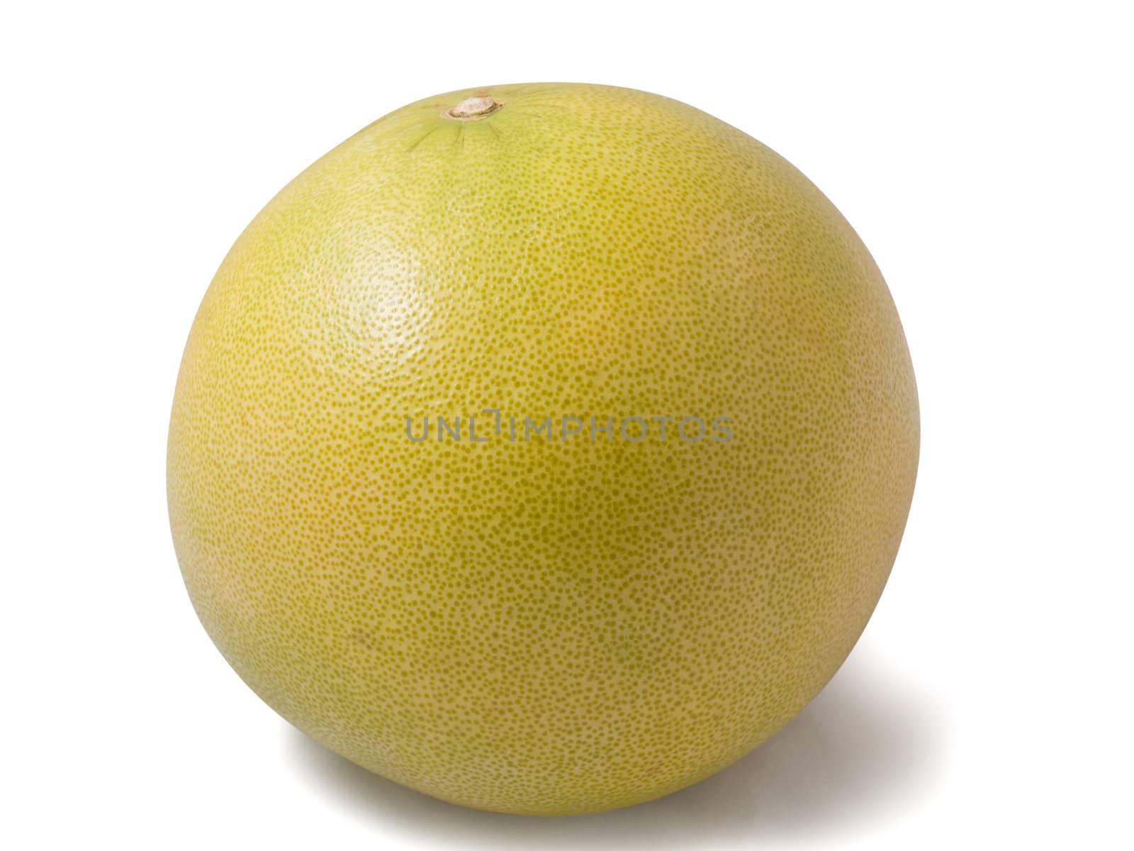 Pomelo fruit isolated on te white background