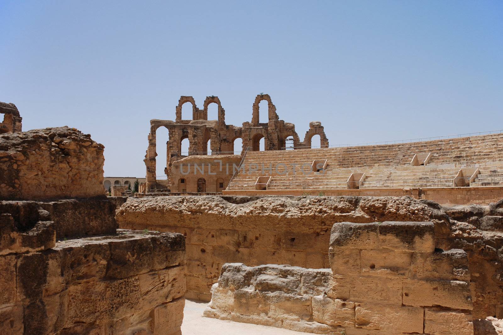  Roman Amphitheater in Tunisia by y_serge