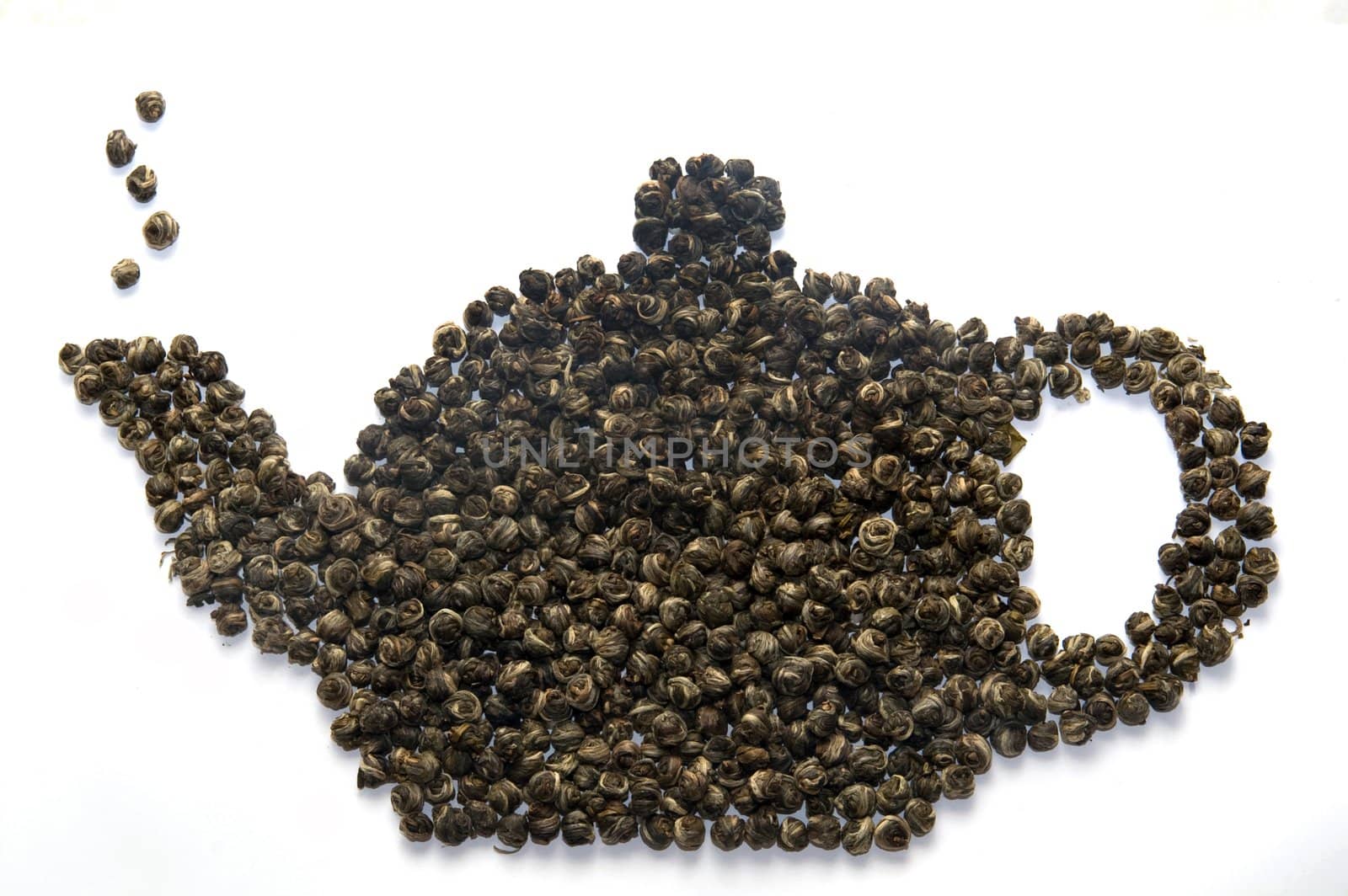 Teapot made of tea leaves by lilsla