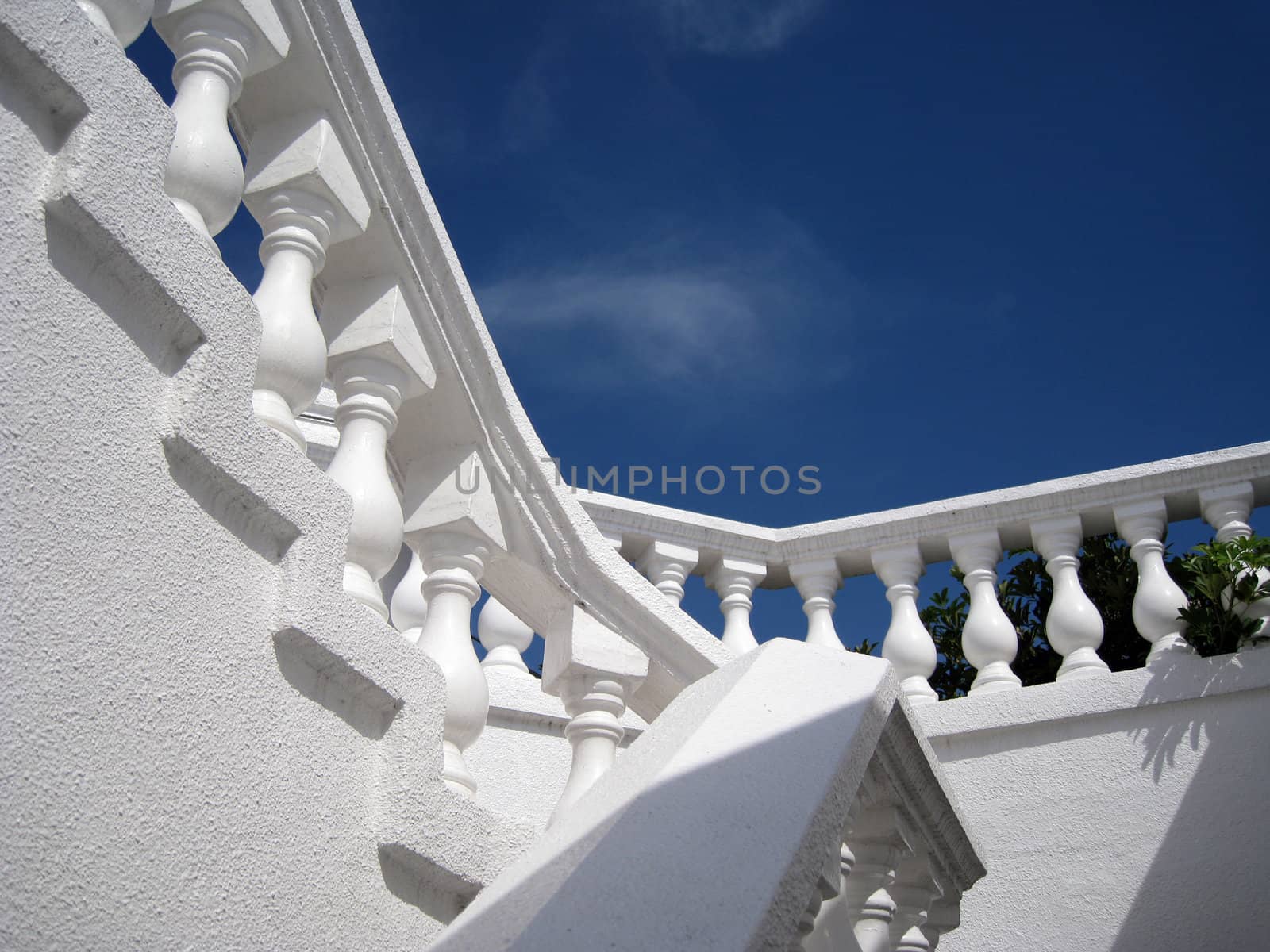 a exterior structure view for outdoor balcony