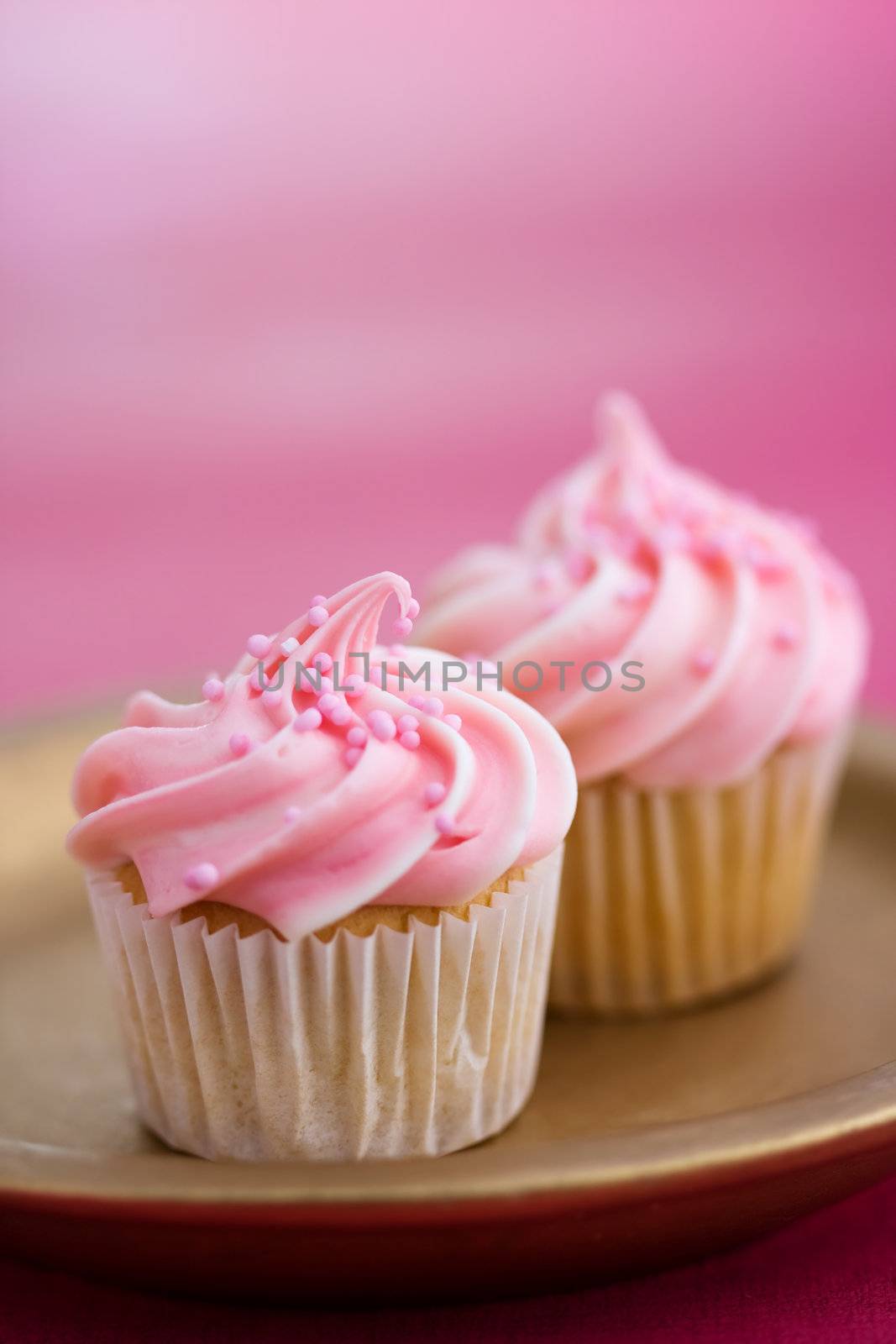 Pink mini cupcakes by RuthBlack