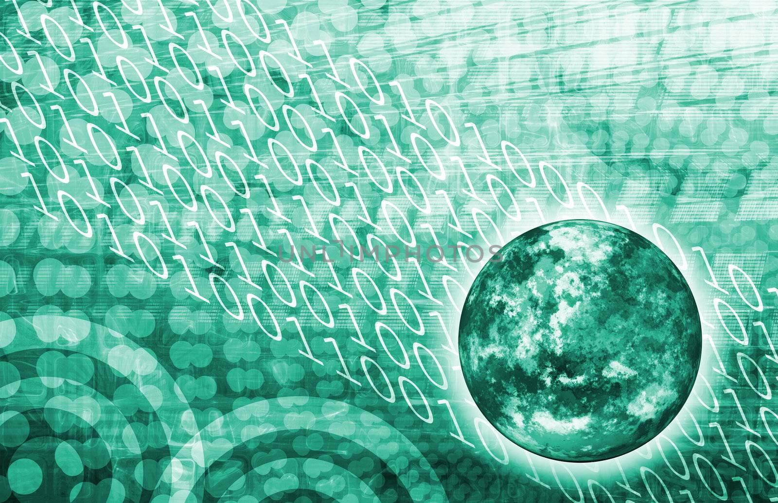 A Global Business Abstract Background Art Texture