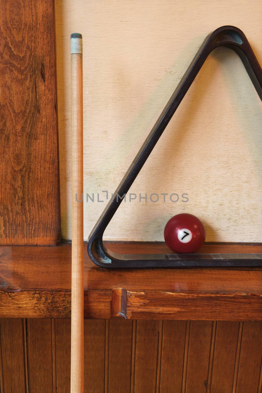 Billiard still life. by iofoto