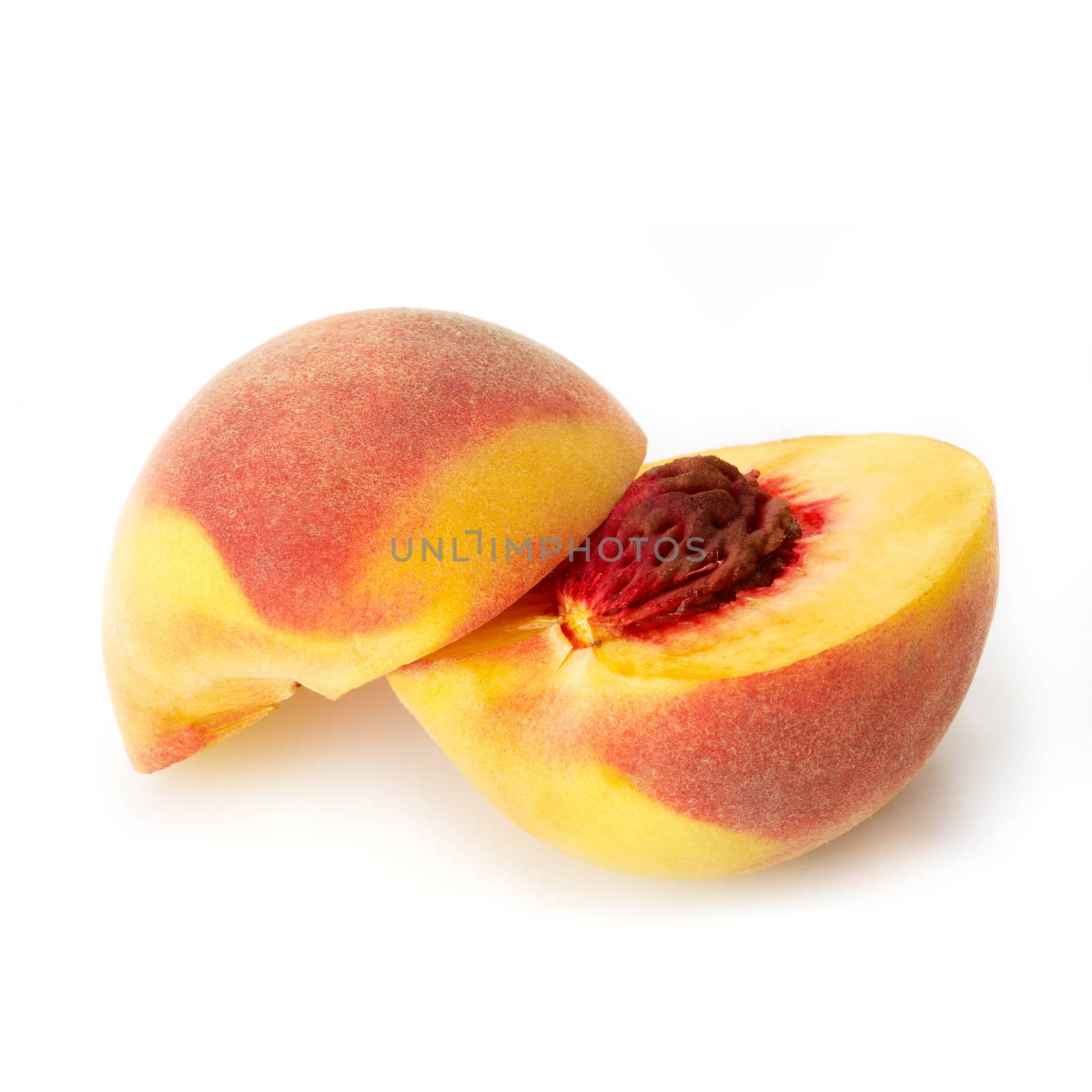 Peach Close-up. Professionally retouched high quality image. 