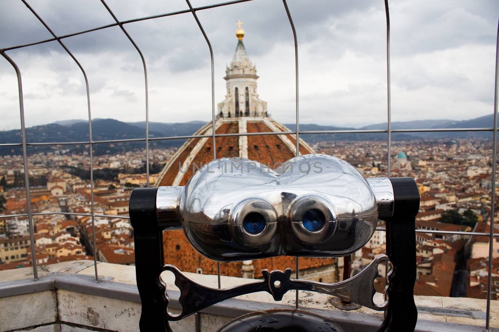 The dome of Florence. santa maria del fiore and campanile of Giotto 