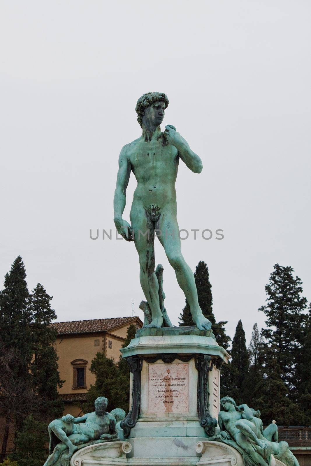 Statue of David by Michelangelo in Florence