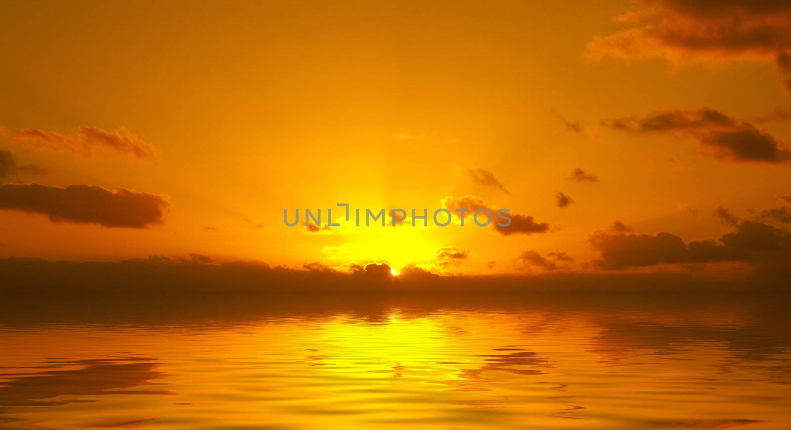 A photography of a sunset sky background