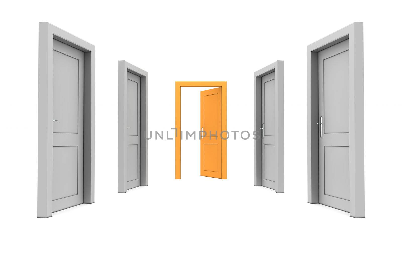 Take the Orange Door by PixBox