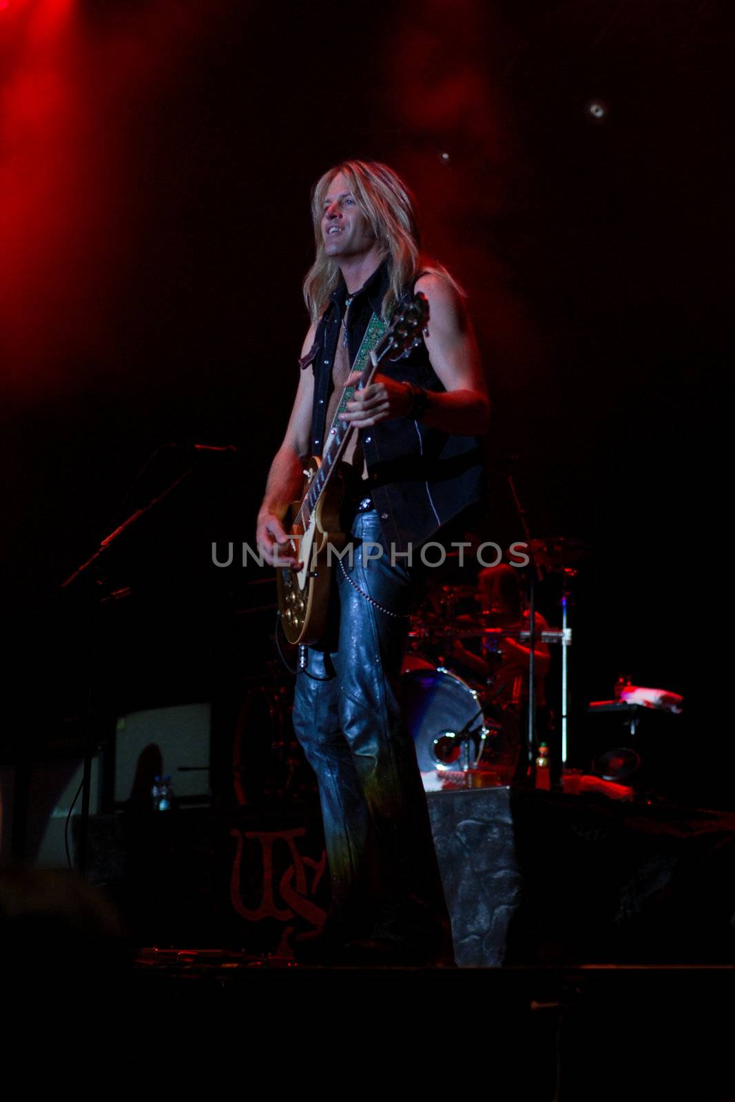 Whitesnake performs at Romexpo July 8, 2008 in Bucharest.