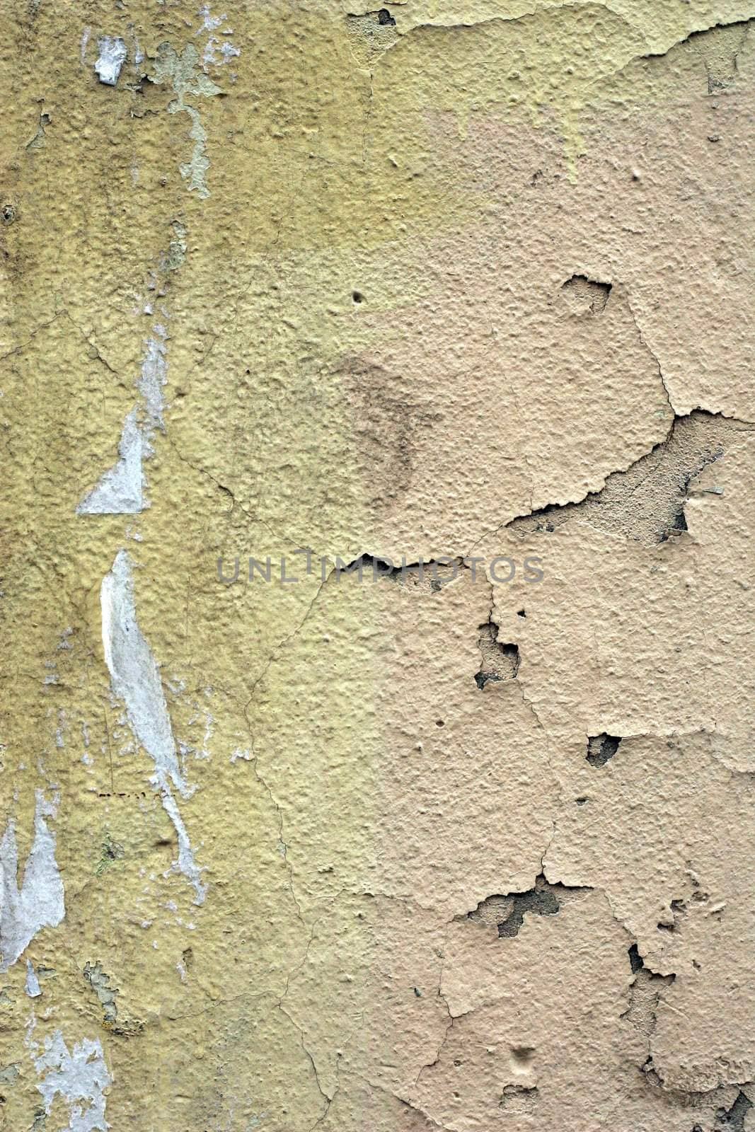 Full screen high resolution shot of old wall. Good for a texture or a background.