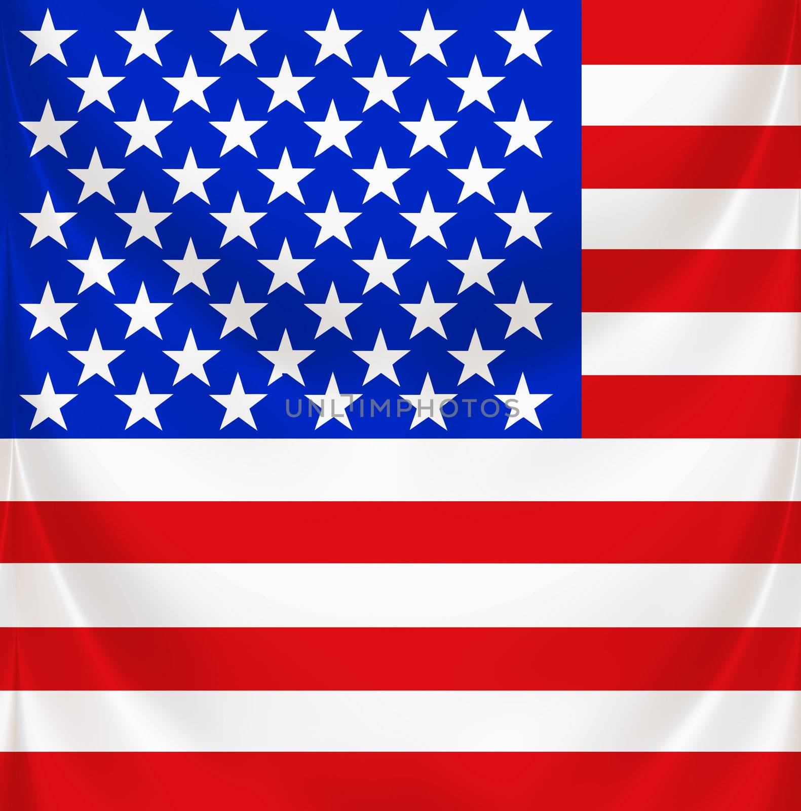 stars and stripes square draped by weknow
