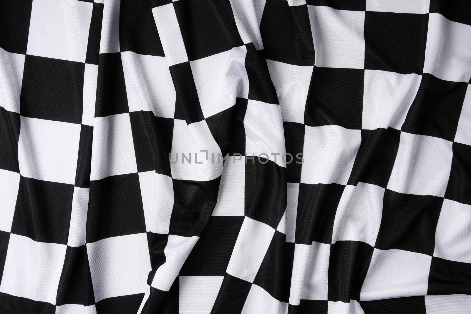 This is a real checkered flag of high quality - texture details in the material