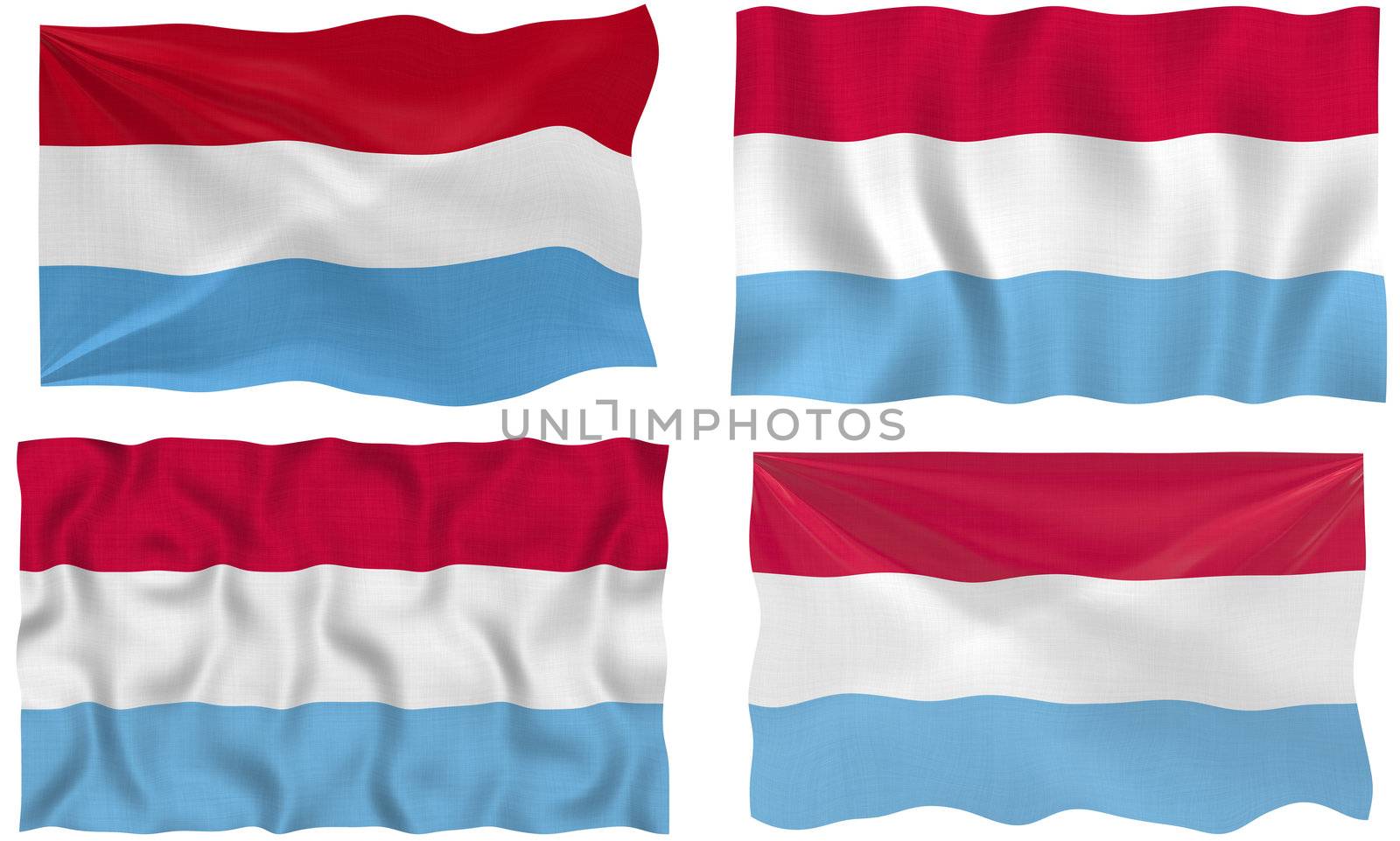 Great Image of the Flag of Luxembourg