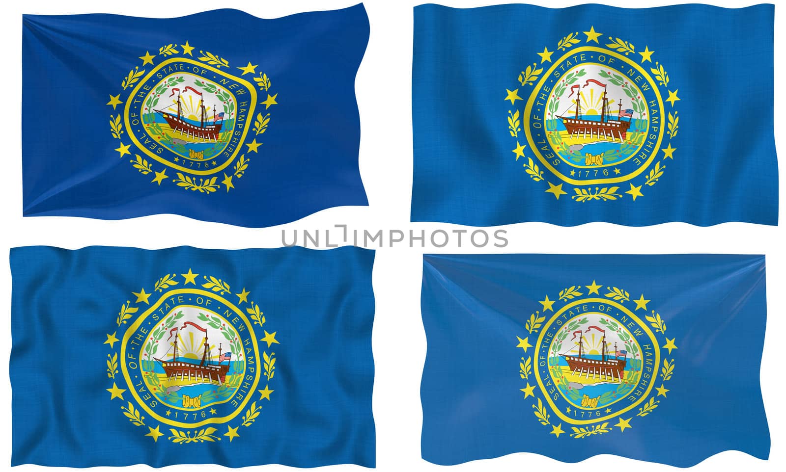 Great Image of the Flag of New Hampshire
